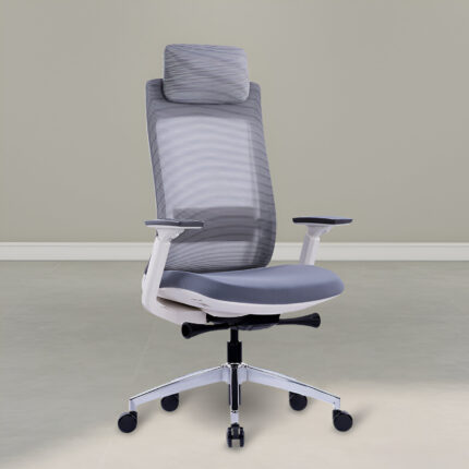 Breeze Executive High Back Mesh Chair - Black
